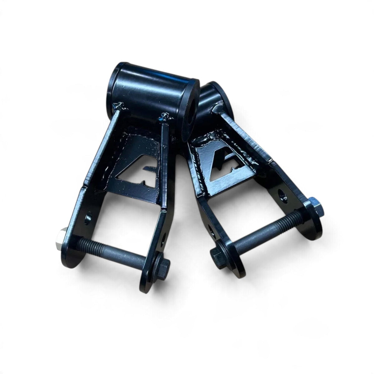 Shackle pair for 1986-2001 Jeep Cherokee XJ rear lift 1.5-2 in blue by Apoc Industries on Tampa Home & Garden Store