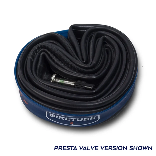Biketube Brand kids BMX folding bike inner tube with Presta valve in blue case on Tampa Home & Garden Store