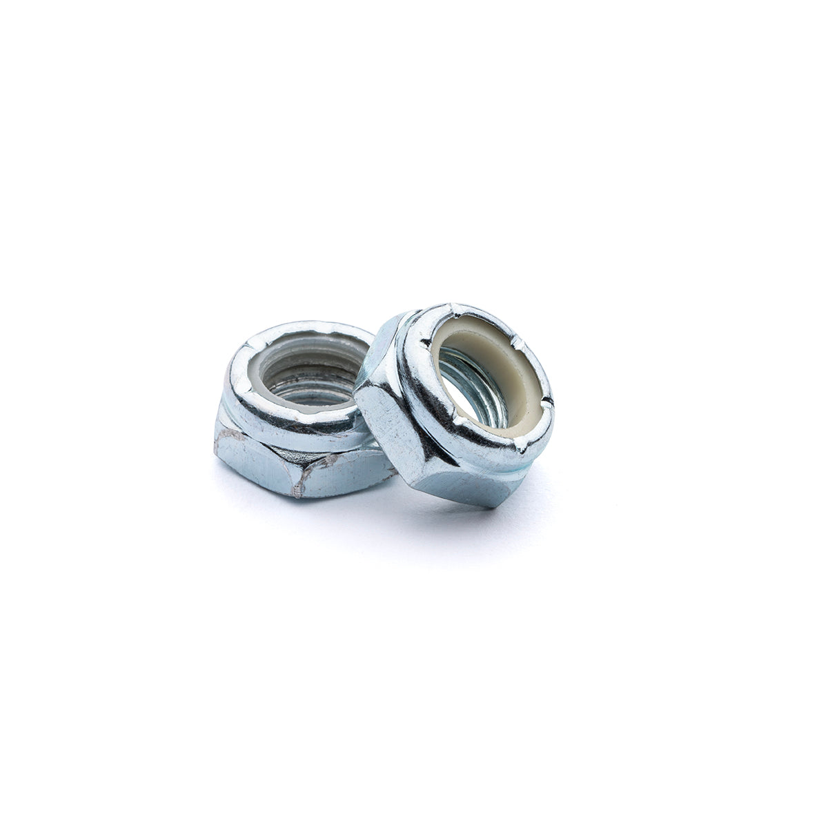 Kingpin nuts silver pair for skateboard trucks Paris Truck Co accessories on Tampa Home & Garden Store