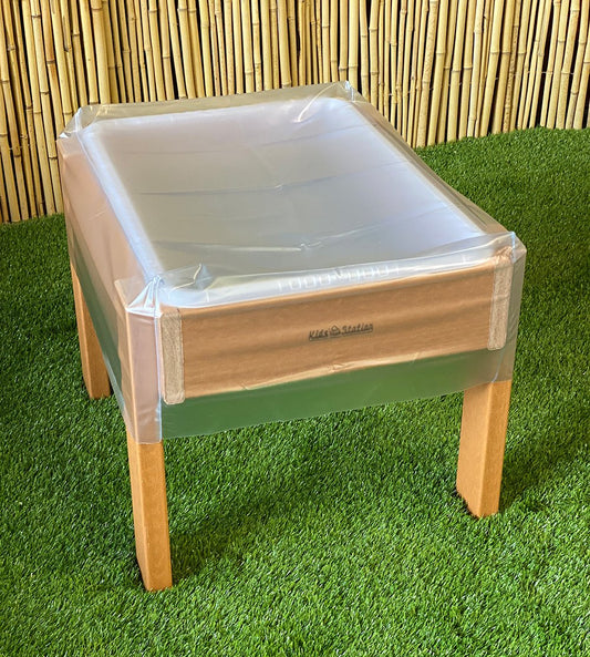 KSO-S2720CL Kids' Station Outdoor Sand/Water Table, Semi-Clear Pan w/Drain - Tampa Home & Garden Store