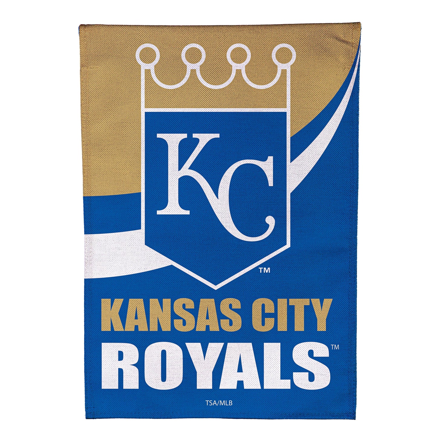 Kansas City Royals Burlap Garden Flag - Tampa Home & Garden Store
