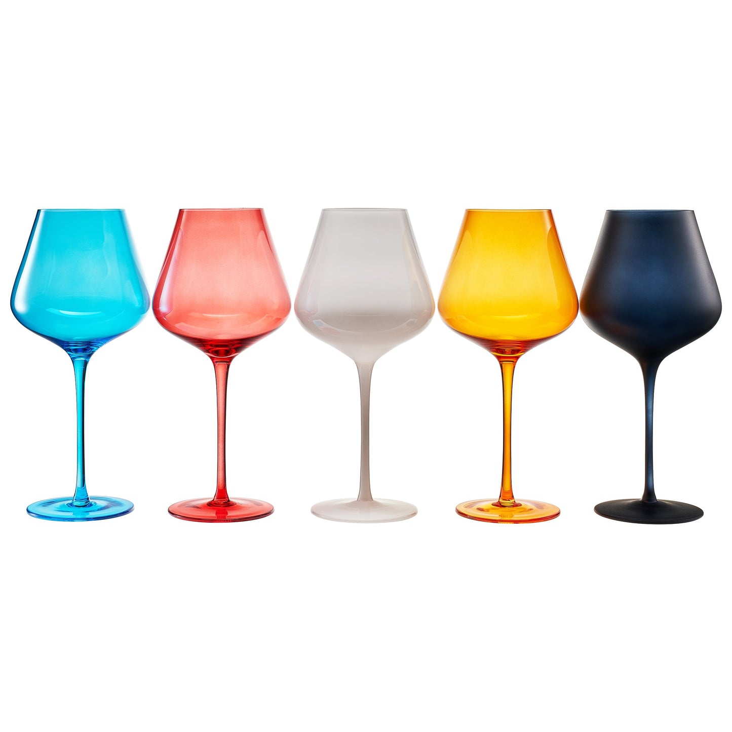 Stagioni Nyc Stemmed Wine Glasses Set of 5