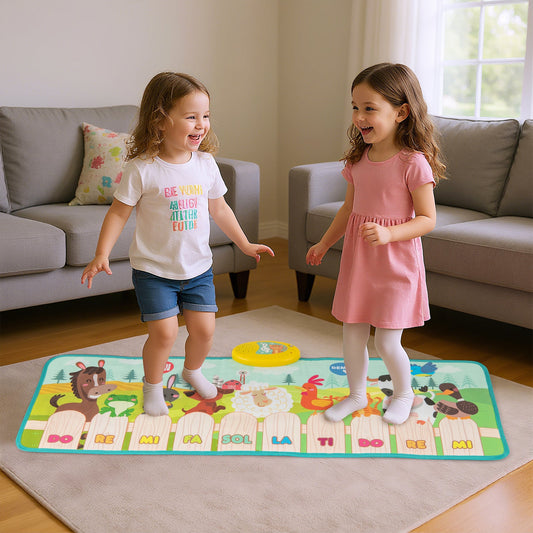 Kids Musical Mat Indoor Outdoor Animal Farm Piano - Tampa Home & Garden Store