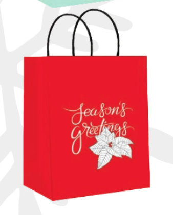 Kraft Large Christmas Gift Bag - Season's Greetings - Tampa Home & Garden Store