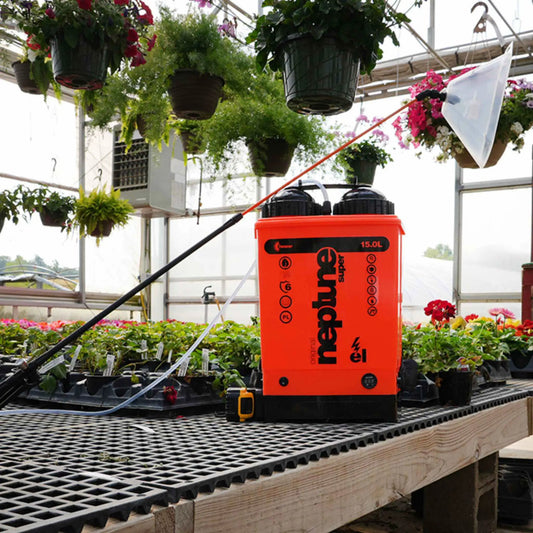 Kwazar Neptune Commercial 15L Backpack Sprayer | Manual & Electric Options - Tampa Home & Garden Store