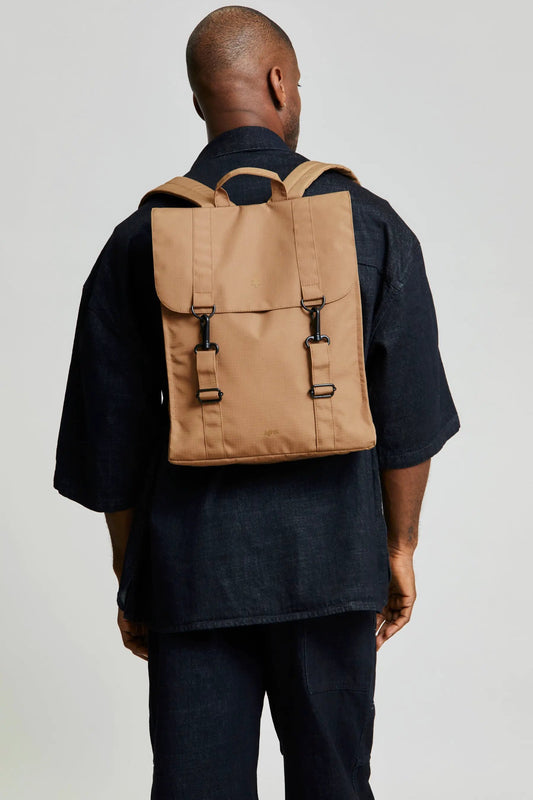Handy XL Backpack Toffee Vandra Edition Lefrik USA tan backpack on Tampa Home & Garden Store