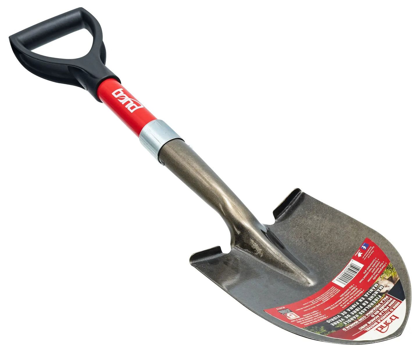 Orbit LH015 shovel with slip-grip handle, red shaft and black ergonomic grip on Tampa Home & Garden Store