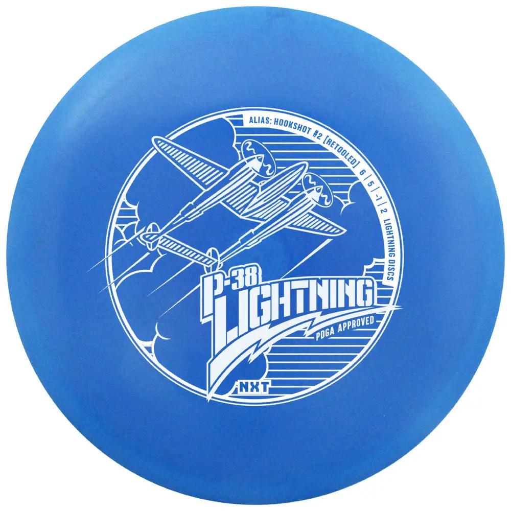 Lightning NXT P38 Hookshot Fairway Driver Disc blue disc golf on Tampa Home & Garden Store
