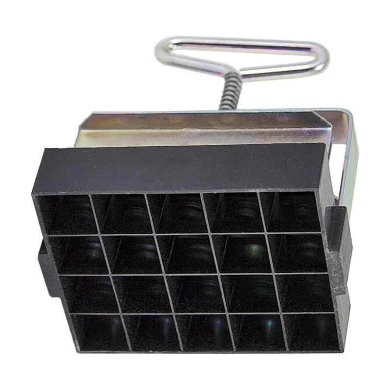 Ladbrooke 3/4in mini soil blocker with black grid insert and metal handle on Tampa Home & Garden Store