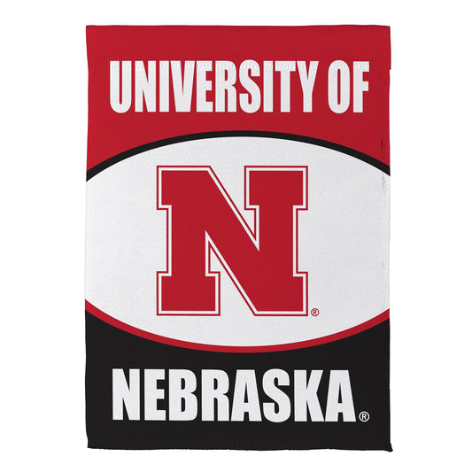 University of Nebraska Suede Flag, House - Tampa Home & Garden Store