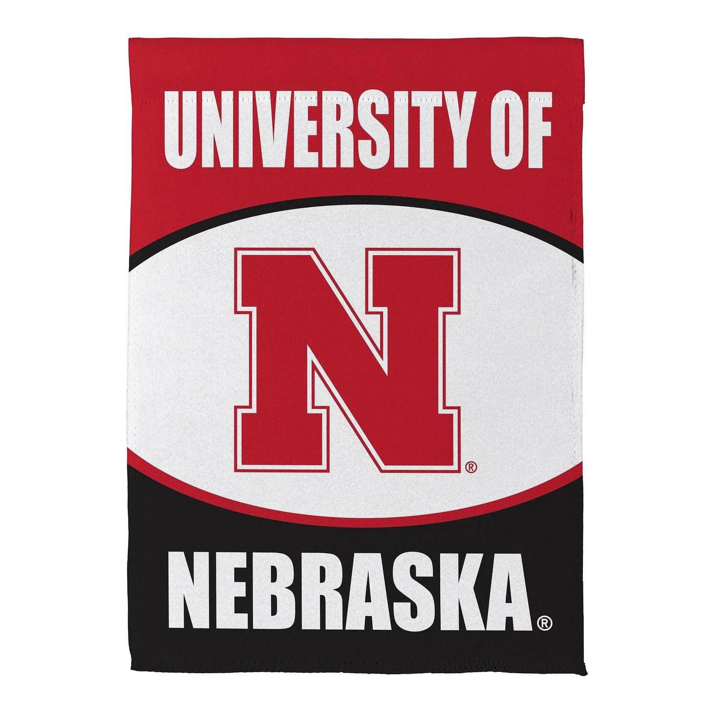 University of Nebraska Suede Garden Flag - Tampa Home & Garden Store