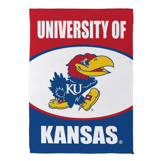 University of Kansas Suede Flag, GDN - Tampa Home & Garden Store