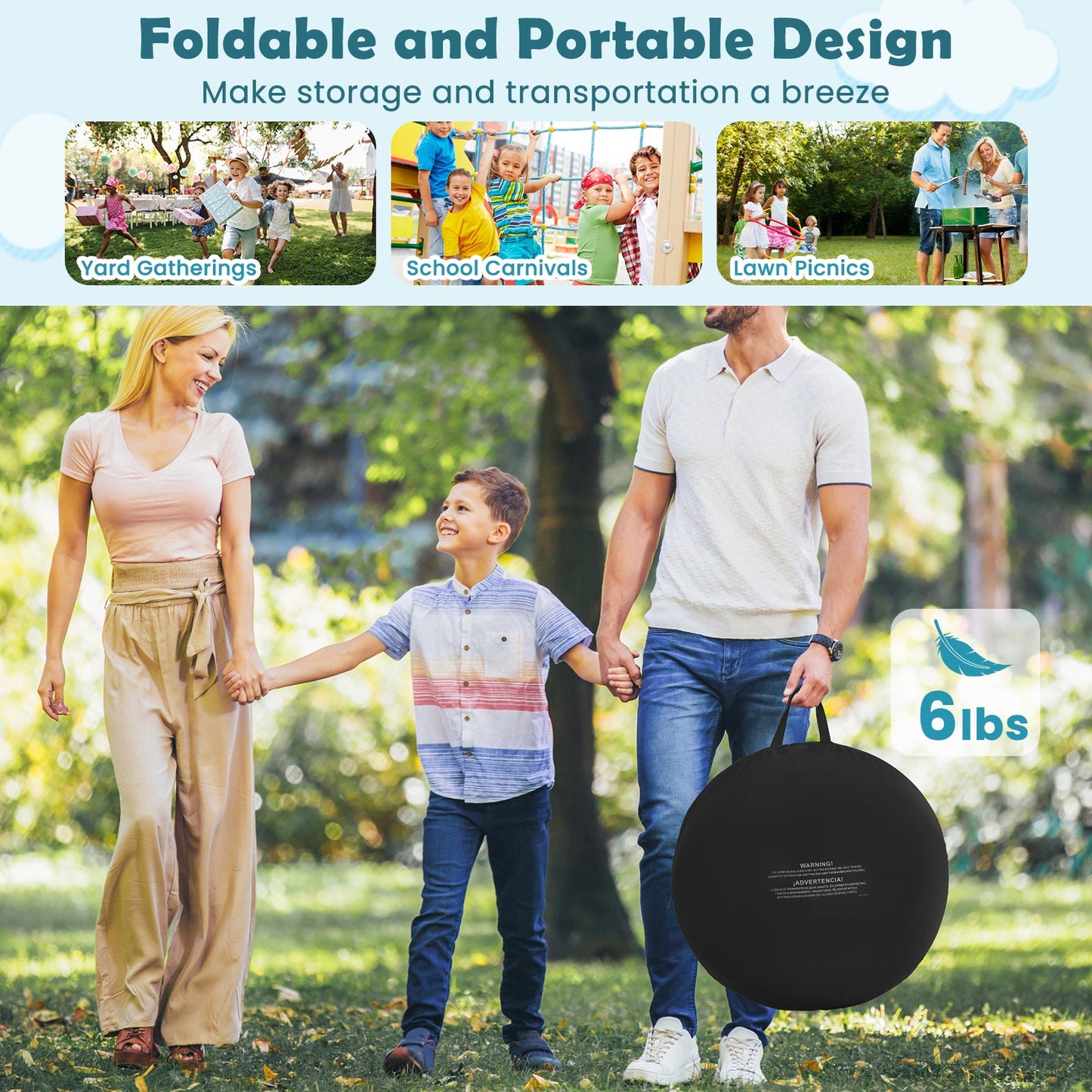 Large Dart Board for Kids with 4 Kick Balls, black round target, DirectDeals brand, 6 lbs on Tampa Home & Garden Store