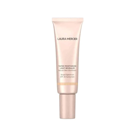 Laura Mercier tinted moisturizer Light Revealer tube in rose gold packaging SPF 25 on Tampa Home & Garden Store