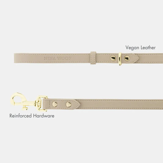 Leash 4ft - Vegan Leather - Cupertino - Tampa Home & Garden Store