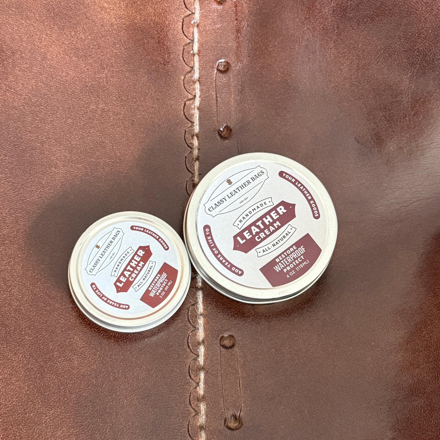 Leather Cream - Restore, Waterproof & Protect Leather - Tampa Home & Garden Store