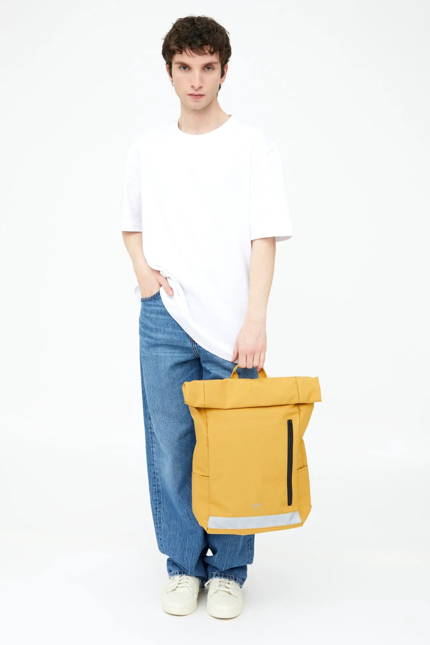 Roll Reflective Backpack Mustard - Tampa Home & Garden Store