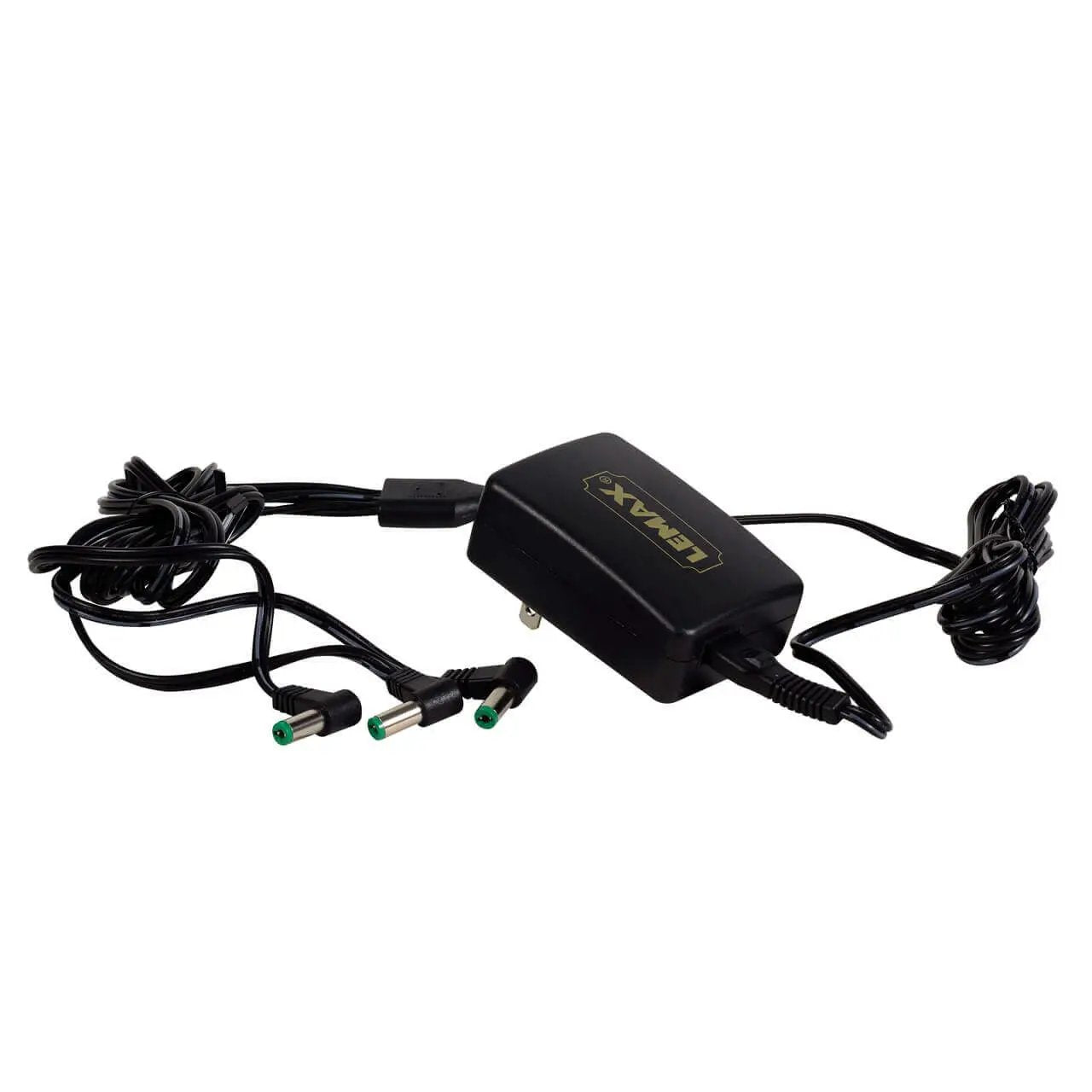 Lemax 4.5V Power Adapter with 3 Plugs, black, for Christmas village accessories on Tampa Home & Garden Store