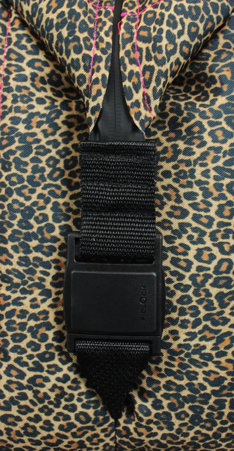 Leopard Series Nine Pack Cooler with black nylon strap and plastic buckle Hatch on Tampa Home & Garden Store