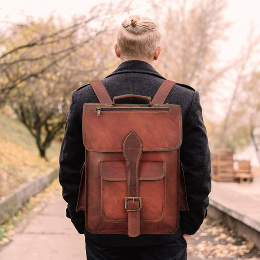 The Hughes Rustic Backpack - Tampa Home & Garden Store