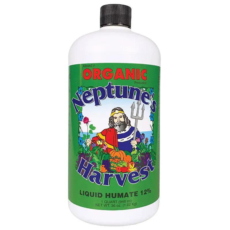 Neptune's Harvest Organic Humate 12% liquid fertilizer bottle on Tampa Home & Garden Store