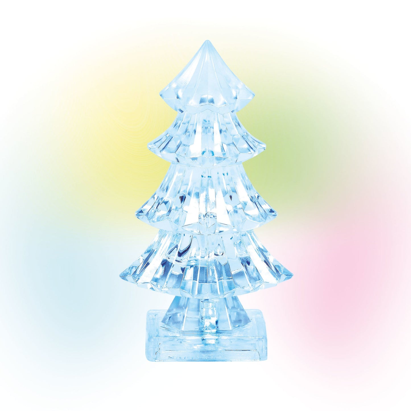Lit Ice Castle Tree - Tampa Home & Garden Store
