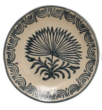 Lorna Hand Painted Plate - Tampa Home & Garden Store