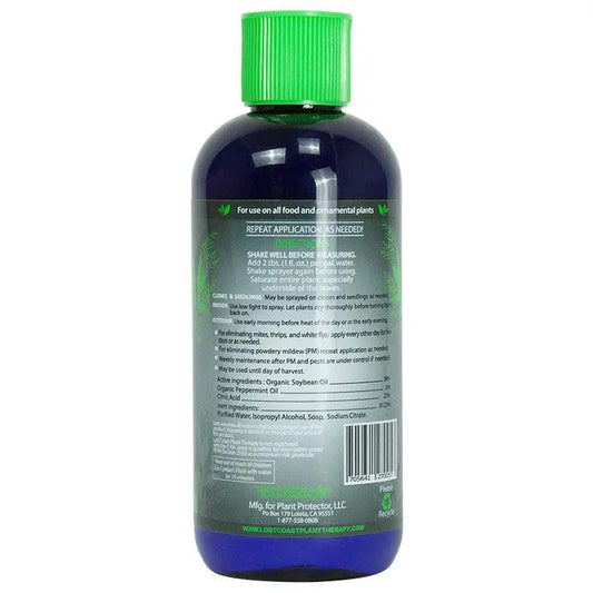 Lost Coast Plant Therapy Fungicide Insecticide blue bottle with green cap Grow Organic on Tampa Home & Garden Store