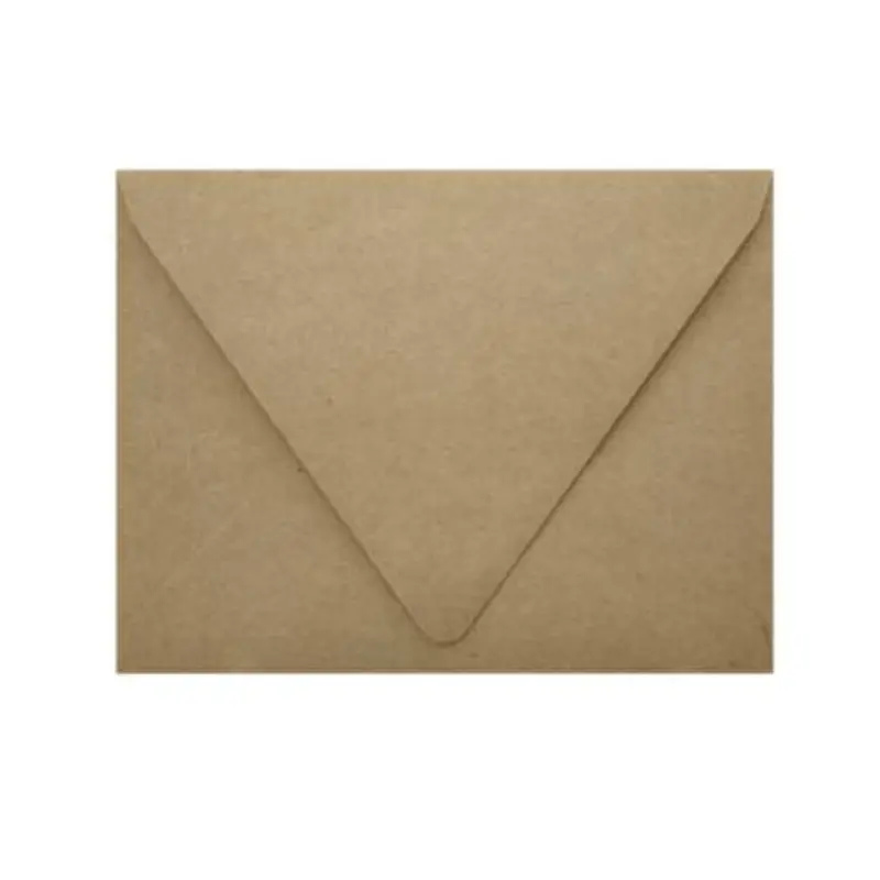 Kraft brown greeting card envelope by White Cliff Studio for Love You More Than Coffee on Tampa Home & Garden Store