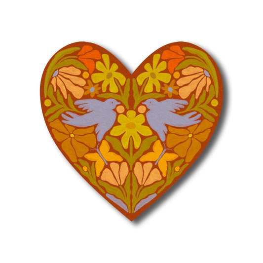 Lovebirds - Vinyl Sticker - Tampa Home & Garden Store