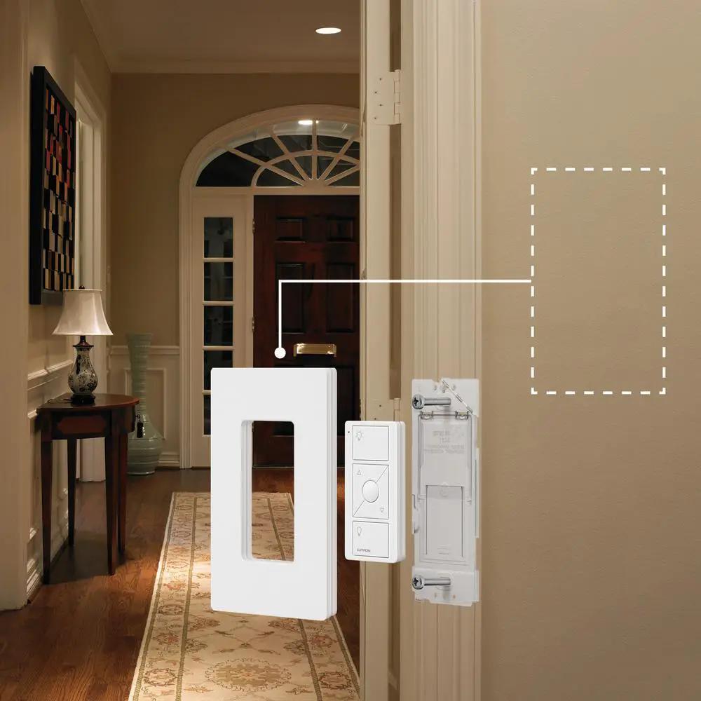 Lutron Caseta Wireless Pico Wall-Mounting Kit, White - Tampa soil911.com