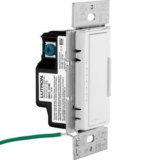 Lutron Maestro C.L Digital Dimmer Multi-Location Switch Kit, White - Tampa soil911.com