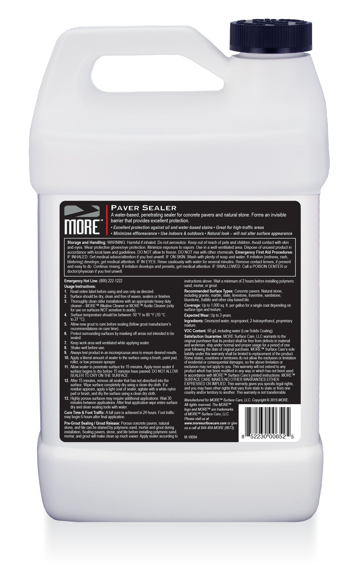 MORE® Paver Sealer