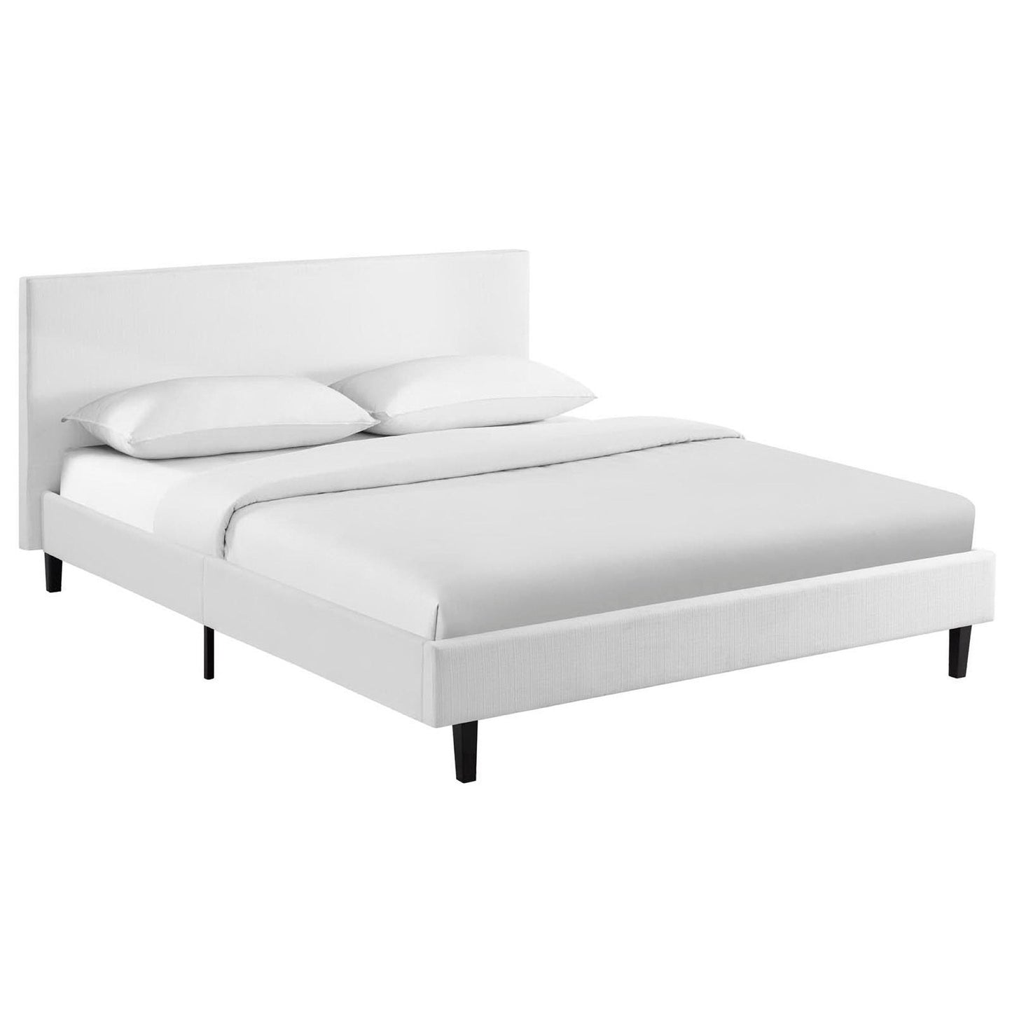 Anya Fabric Queen Upholstered Bed By Modway