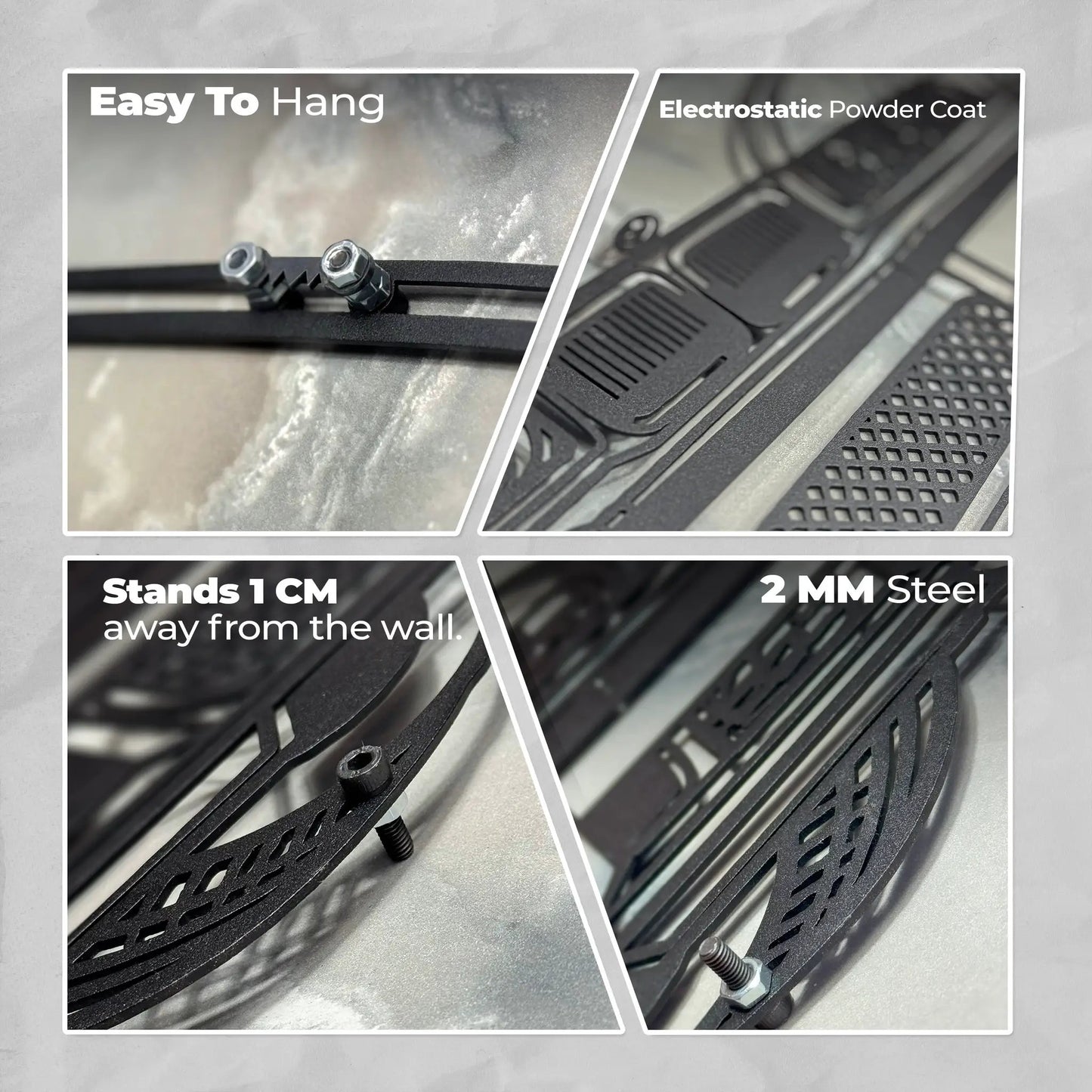 1953 Corvette C1 quad profile metal silhouette by Modello Turbo with powder coat on Tampa Home & Garden Store