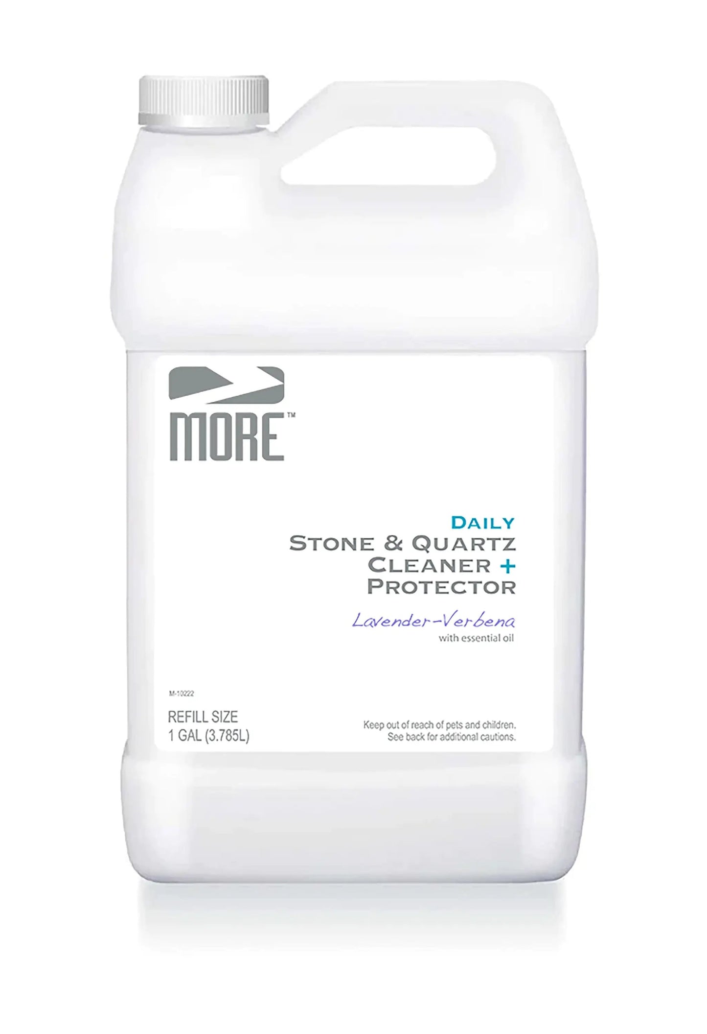 MORE Stone & Quartz Cleaner + Protector 1 gal white plastic bottle Lavender-Verbena scent on Tampa Home & Garden Store