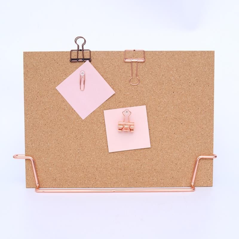 Standing Cork Bulletin Board for Papers or Photos