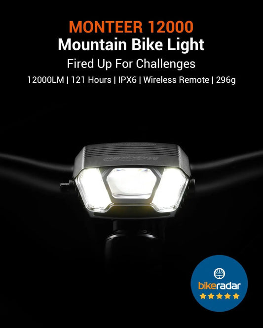 Magicshine Monteer 12000 MTB front light, black aluminum body, 12000 lm on Tampa & Garden Store on Tampa Home & Garden Store