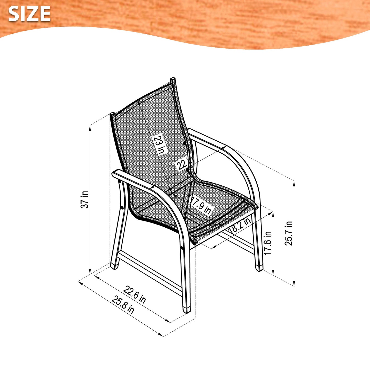 Rinjani rectangular dining table with six Manhattan black armchairs LifestyleGarden US blueprint on Tampa Home & Garden Store