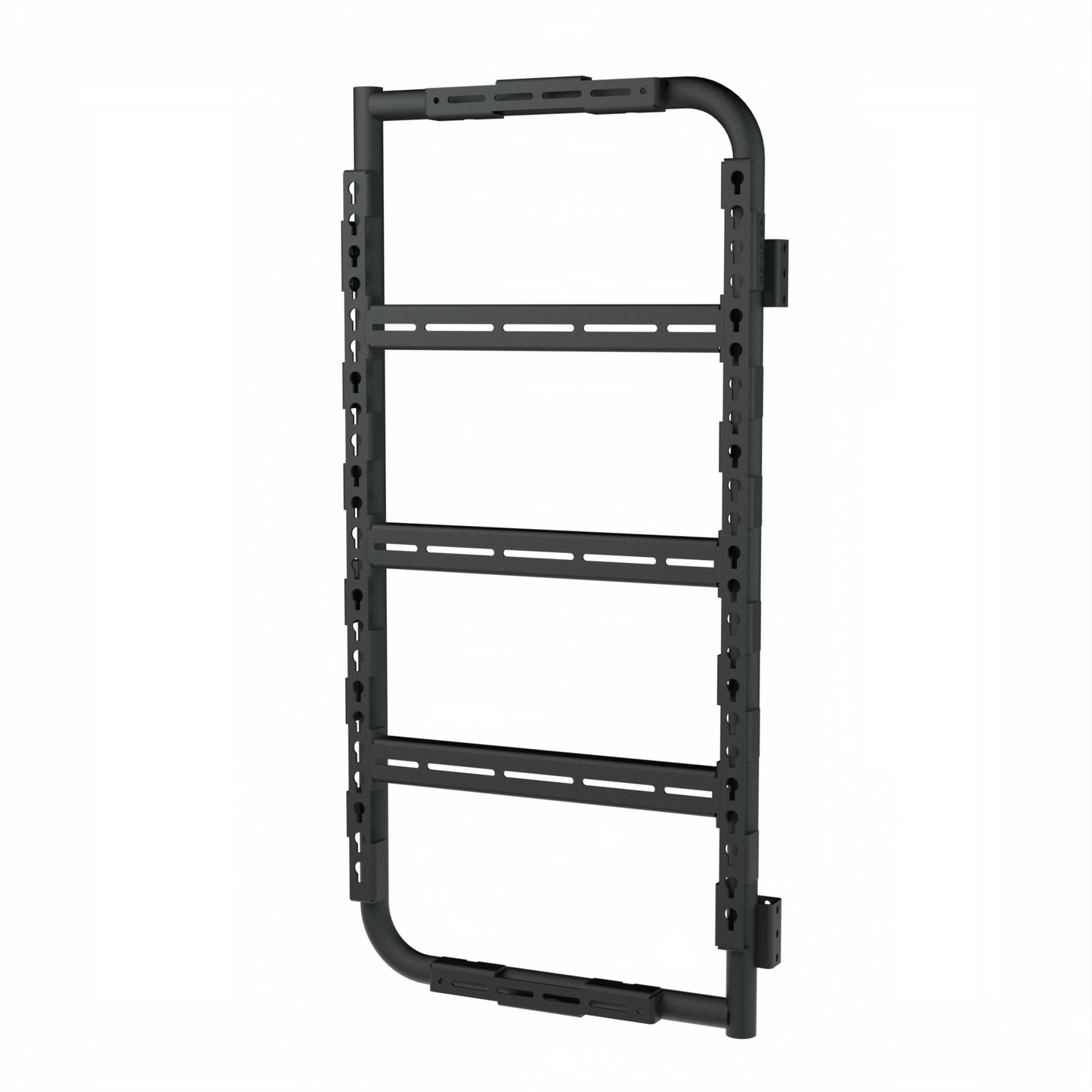 Avatar Massif rear door storage mounting system by avatar offroad, steel mount rack black on Tampa Home & Garden Store