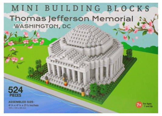 Mini Building Blocks - Thomas Jefferson Memorial - Tampa Home & Garden Store