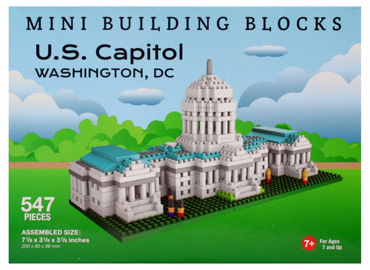 Mini Building Blocks - US Capitol - Tampa Home & Garden Store