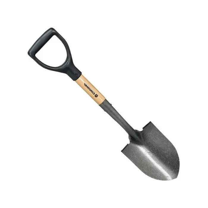 Corona Multi-Purpose Mini Shovel for Kneeling, wooden handle shovel with D-grip on Tampa Home & Garden Store