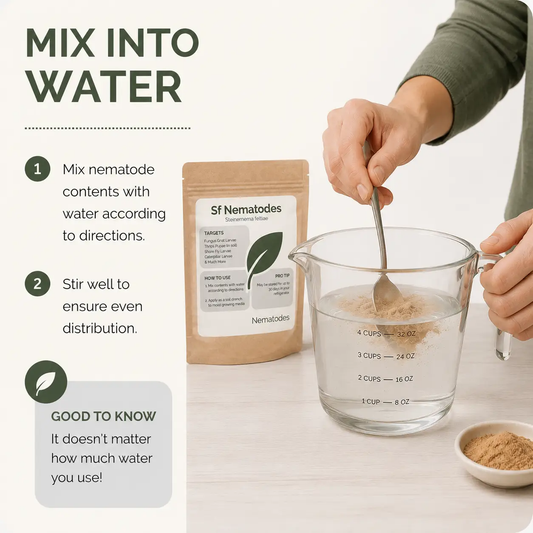 Triple Blend Nematodes for Broad-Spectrum Soil Pest Control - Tampa Home & Garden Store