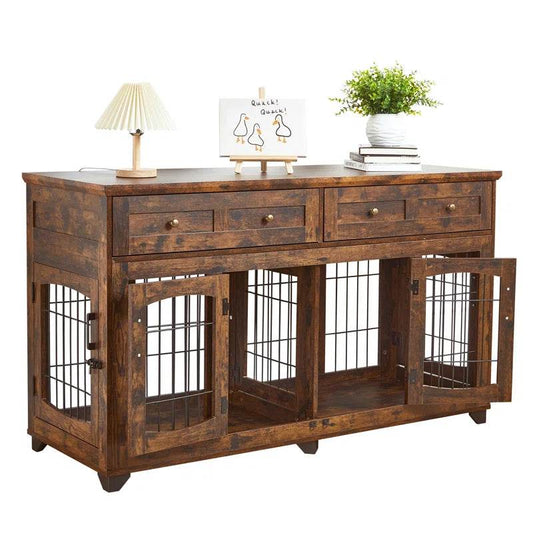 Dog Crate Furniture with Openable Partition - Tampa Home & Garden Store