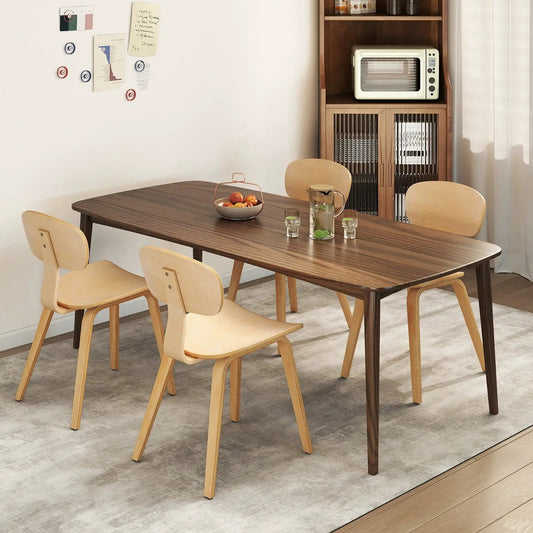 Modern dining chairs set of 2 with wide seat in light wood DirectDeals Kitchen & Dining Chairs on Tampa Home & Garden Store