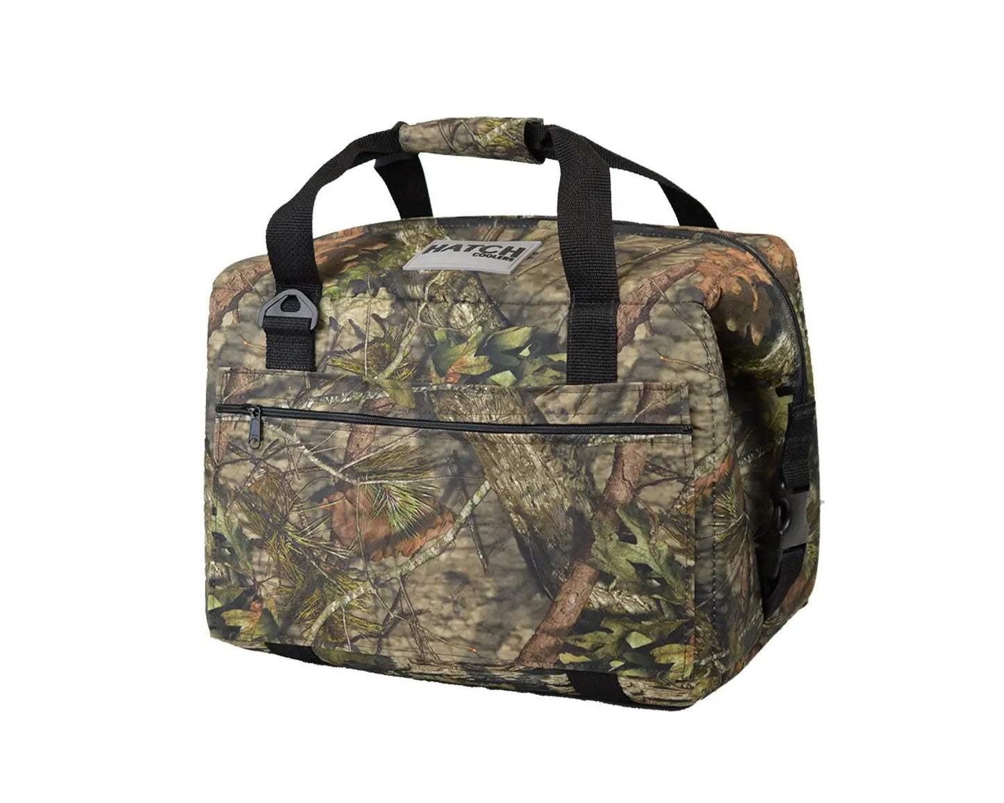 Mossy Oak 24 Pack Camouflage Cooler with front zip and dual carry handles Hatch Coolers on Tampa Home & Garden Store