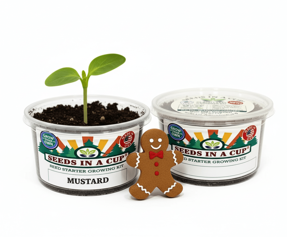Mustard Greens Grow Kit - Tampa Home & Garden Store