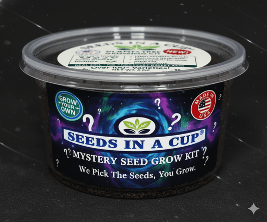 Mystery Plant Grow Kit - Surprise Plant Seeds In A Cup for Your Curated Horticultural Experience. - Tampa Home & Garden Store
