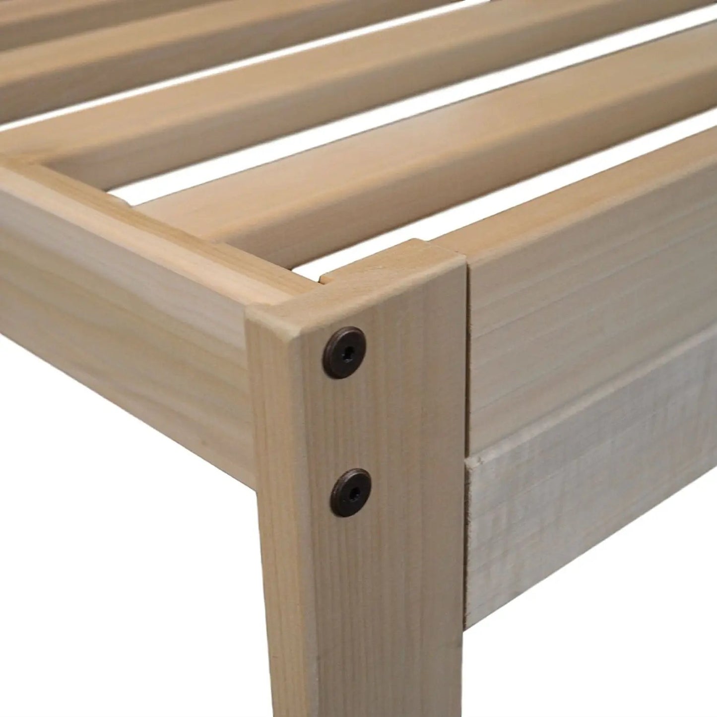 Twin XL Solid Wood Wood Platform bed Frame - Made in USA - Tampa Home & Garden Store